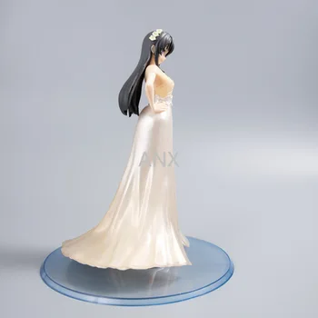 24 CM Sakurajima Mai Slika Seksi Dekleta PVC figuric Zajček Dekle Poročno Obleko Lutka Model Igrače Darila Za Otroke