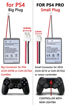 2Pc Baterije Zamenjava za Sony PS4 Pro Slim Bluetooth Dual Shock Krmilnik Druge Generacije CUH-ZCT2 ali CUH-ZCT2U