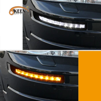 2PCS LED Dnevnih Luči Za Volvo XC90 2007 2008 - 2012 2013 Avtomobilska dodatna Oprema Nepremočljiva 12V DRL Meglo Lučka za Dekoracijo