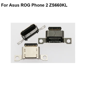 2PCS Novo Za Asus ROG Telefon 2 ZS660KL priključek za Polnilnik Priključek za Zamenjavo rezervnih Delov USB Dock Polnjenje Vrata Za ROG Telefon II 2
