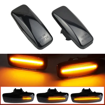 2PCS Zaporedno Dynamic LED Vključite Signal Strani Marker Luč Za Nissan Teana J31 Maxima Sylphy Almera Murano Bluebird Sončno