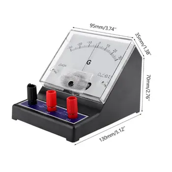 -30-0-30 Galvanometer Znanstvenih Tok Senzor Občutljive Ampermeter Električnega Toka Detektor Analogni Prikaz
