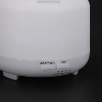 300 ml Daljinski upravljalnik Ultrazvočno Air Aroma Vlažilnik s 7 Barvni LED Luči, Električna Aromaterapija Eterično Olje Aromo Difuzor