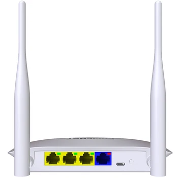 300Mbps Doma Brezžični WiFi Router 2.4 G RJ45 Wan/Lan Smart Wi-Fi Usmerjevalnik 2*5dBi Zunanjo Anteno LAN Client Bridge 802.11 b Usmerjevalnik