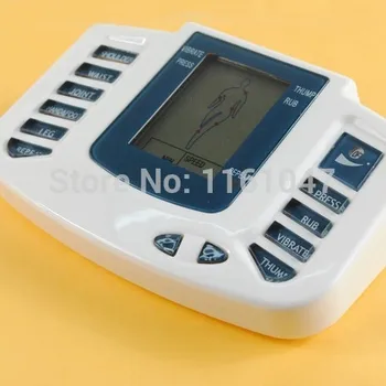 309A Vroče novih Električni Stimulator za Celotno Telo, se Sprostite Mišice Terapija Massager,Utrip deset Akupunktura s terapijo natikači+ 16pads
