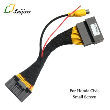 32 Pin Adapter Kabel Za Honda Civic 2011 2012 2013~2016 5 Palčni Zaslon / RCA (Pogled od Zadaj Kamero V Avto Original Video Vhod Plug