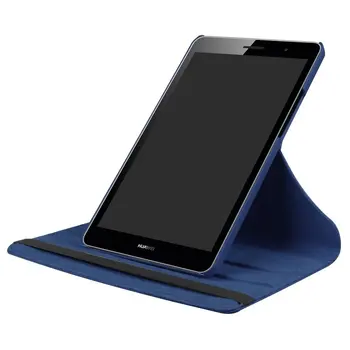 360 Rotacijski Primeru za Huawei MediaPad T3 8.0 KOB-L09 KOB-W09 Stojalo Smart Cover PU Primeru za Čast Igrati Pad 2 8 palčni Tablični Primeru 8485