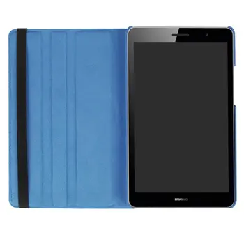 360 Rotacijski Primeru za Huawei MediaPad T3 8.0 KOB-L09 KOB-W09 Stojalo Smart Cover PU Primeru za Čast Igrati Pad 2 8 palčni Tablični Primeru