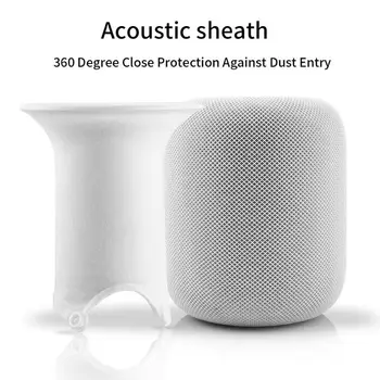 360-Stopinjski Pred Prahom Vnos Zaščitni Pokrov Primeru Trajne Preprečevanje Difuzor Obrabe Praktično za Apple HomePod Zvočnik