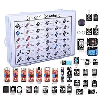 37 V 1 Senzor Modul Odbor Set Komplet za Arduino & MCU Izobraževanje Uporabnikov za Arduino Predjed DIY Raspberry Pi Mega2560 za ZN