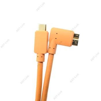 3M, 5M in 10M USB 3.1 Tip-C, USB 3.0 Micro B Kabel Moški Priključek za Hitro Sinhronizacijo Podatkov Kabel Za Macbook Zunanji Trdi Disk Fotoaparat