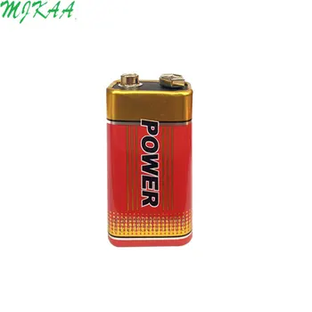 4/6PCS 9V 6F22 Alkalne Baterije Lepljena Ogljikovih Baterij za Alarm Brezžični Mikrofon brez živega Srebra Dolgo delovno dobo