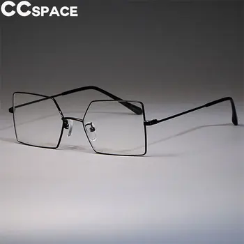 47743 Nezakonitih Kvadratni Okvir Očal Zlato Okvir Retro Jasno Objektiv Optični Očala Modni Očala
