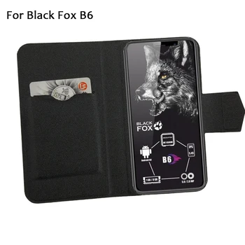 5 Barv Vroče! Črna Fox B6 Primeru Telefon Usnja Kritju,Tovarniško Ceno Zaščitna Polno Projekcijska Stojala Usnje Telefon Lupini Primerih