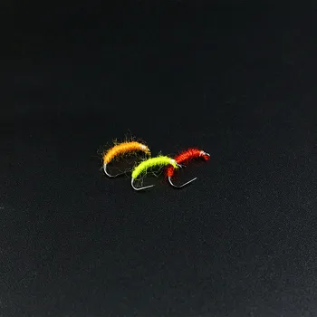 5 tuljave set fly vezava mikro fuzzy preja mušic nimfa preje za majhne suhe letenje organi vezava gradiva mikro premer letenje vezane preje