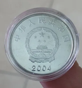 50. Obletnici Ustanovitve 1 Yuan 25 mm Kitajski Original Kovanec, Spominski Kovanci Resnično Novih Unc brezplačna dostava