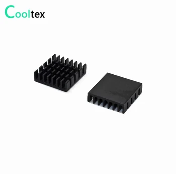 50pcs Ekstrudiranega Aluminija heatsink radiator 20x20x6mm hladilnega telesa za Elektronski Čip VGA RAM LED IC 3D tiskalnik HLADILNIK za hlajenje