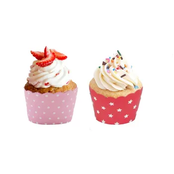 50pcs Mini Cvet Muffin Cupcake Papir Pokal Torta Oblike Cupcake Linijskih Peko Muffin Polje Pokal Primeru Sladica Torto Plesni Okrasitev Orodje
