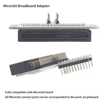 5pcs Breadboard Adapter Za BBC Micro:bit microbit Odbor Mikro-Krmilnik za Otroke, Izobraževalne Kodiranje Programski FZ3247
