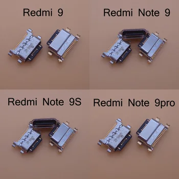 5pcs Za Xiaomi Redmi 9 opomba 9 9 9 pro note9 note9s opomba 9pro Tip-C USB vtičnica vtičnica priključek za polnilnik za Polnjenje Vrata