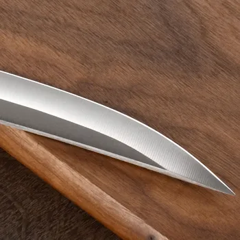 6.5 palčni 4Cr14MOV iz nerjavečega jekla boning nož kuhinjski nož rumena masivnega lesa ročaj sashimi nož kuhanje nož kuhar nož