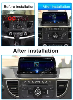 6 G 128GB Za Honda CRV 2012-2016 Android Avto GPS Navigacija Multimedia Player Radio Carplay Palčko Bluetooth Vodja Enote IPS DVD 25066