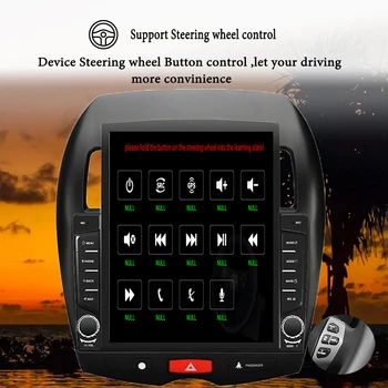 6 G RAM-a, Android 10.0 Avto DVD Predvajalnik Za Mitsubishi ASX 2010 11 2013 12 Stereo Avto Radio, GPS Navigacija 2 din