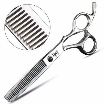 6 inch frizerske škarje barber profesionalne škarje za redčenje Japonska 440C las škarje 10-60% tanjšanje