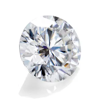 7.5 mm D VVS1 krog cut moissanite diamond kamni, nakit cena na karat 2020news серьги сережкикольцобраслетkolczyki брелок