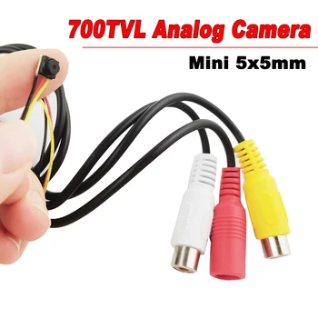 700TVL Analogna Kamera CMOS Barvnim Majhne 5 mm*5 mm FPV Mini Kamera NTSC/PAL Za Drone Pribor nadzorna Kamera
