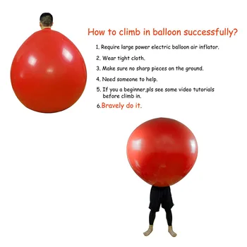 72 Palca Latex Velikan Človekovih Jajce Balon Krog Vzpon-V Balon Za Smešno Igre