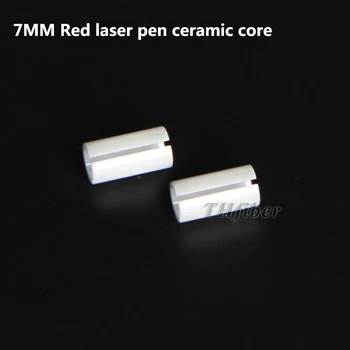 7MM keramično jedro vstavite Rdeč laserski pero Optični rdeča svetlobni vir delov