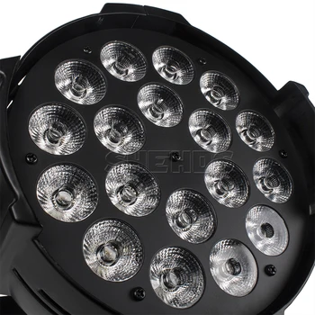 8 kos/veliko LED Par Aluminija 18x18W RGBWA+UV 6IN1 Svetlobe Fazi DJ DMX Uplighting Stranka Pranje Učinek KTV Glasbeno Gledališče Dogodek SHEHDS