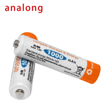 AAA Polnilne Baterije aaa Ni-MH 1000mAh 1,2 V Nizko praznijo 3A Baterije za ponovno Polnjenje Bateria z smart polnilec za aaa