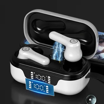ANC Pro Bluetooth V5.1 Slušalke Aktivni šumov Slušalke S Polnjenjem Polje Wireless Touch Kontrole Čepkov TWS Slušalke
