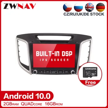 Android 10.0 avto dvd gps multimedia player Za hyundai creta ix25 avto gps navi BT audio player avto radio magnetofon vodja enote