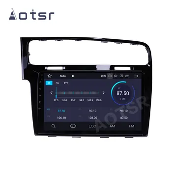 Android 10.0 avtoradio, predvajalnik, GPS Navigacija glavna enota Za Volkswagen Golf-2018 Večpredstavnostna Radio stereo glavo unitAudio