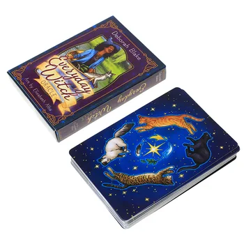 Angleški Različici Vsakdanje Čarovnica Oracle Krova Igre Karte Igrajo Družinske Zabave, Otroci Igrače, Tarot 2787