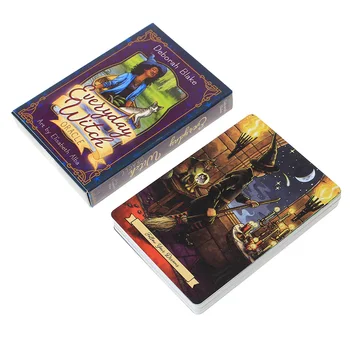 Angleški Različici Vsakdanje Čarovnica Oracle Krova Igre Karte Igrajo Družinske Zabave, Otroci Igrače, Tarot