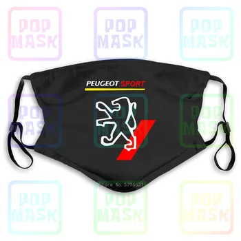 Anti Onesnaževanja Maska za Peugeot Sport dirkalnika Logotip Nove Zamenljivi Filter Anti-PM2.5 12273