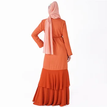 Arabija Bližnjem vzhodu Jilbab kurung baju Muslimanske ženske abayas obleko