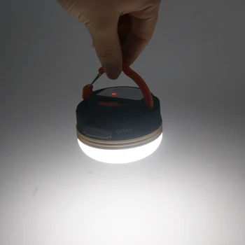 Aukelly Mini Prenosni Kamp Svetlobe 3W LED USB Polnilna Luč za Kampiranje na Prostem v Sili, Pohodništvo Noč Visi Šotor lučka