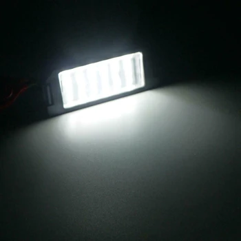 Avto Bela 18-LED Tablice Svetlobe Število Luči Zamenjava za Hyundai Veloster Genesis 2D Kia Soul