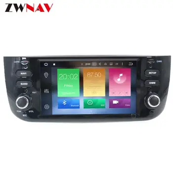 Avto Multimedijski Predvajalnik, 1 Din Android 10.0 Za Fiat/Linea/Punto 2009-GPS DVD Automotivo Radio Quad Core USB wifi radio stereo