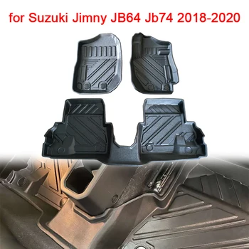 Avto predpražnike TPE Levem/Desnem Vožnjo Samodejni/Ročni Menjalnik Tla Preproga za Suzuki Jimny JB64 Jb74 2018-2020
