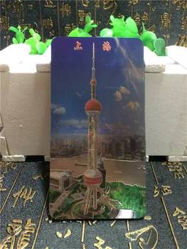BABELEMI Šanghaju na Kitajskem 3D Hladilnik Magnet Svetu Spominkov Hladilnik Magnetne Nalepke 11378