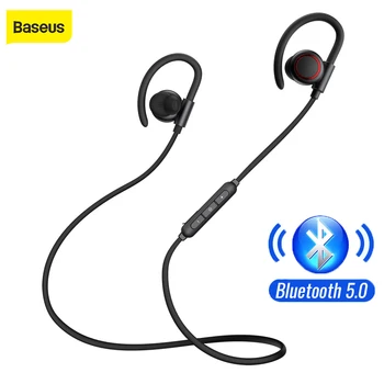 Baseus S17 Brezžične Bluetooth Slušalke V5.0 Športne Slušalke Z Mikrofonom, Magnetno Stereo Bas Hrupa Preklic Brezžične Slušalke 19654