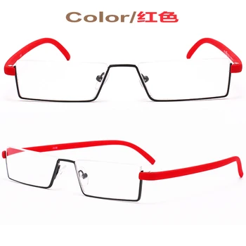 BCLEAR Modna Unisex Pol Platišča Branje Očala Letnik Črna Rdeča Moški Ženske Presbyopia Očala Edinstven Design Bralci Očala
