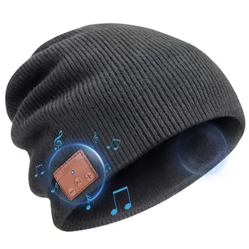 Beanie Klobuk, Kapa z Bluetooth 4.2 Slušalke, vgrajeni Stereo Zvočniki Božično Darilo H9