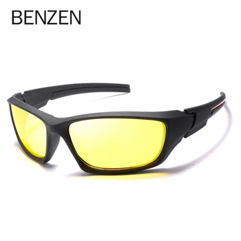 BENZEN Polarizirana sončna Očala Moških Vintage sončna Očala Moški Za Vožnjo Športna Očala Odtenki UV400 Očala 9379C